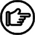 icon finger