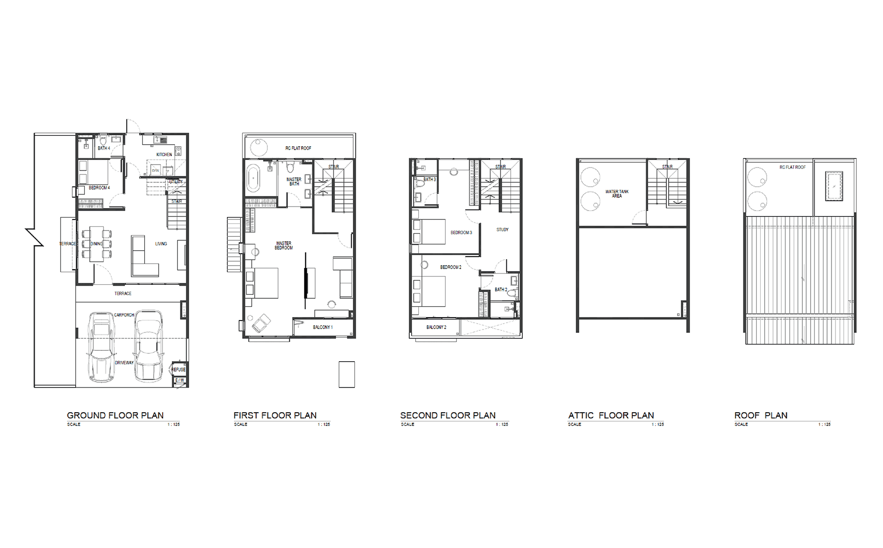 Cyberjaya Villa LAYOUT PLANS